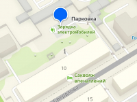 Парковка с видеонаблюдением 